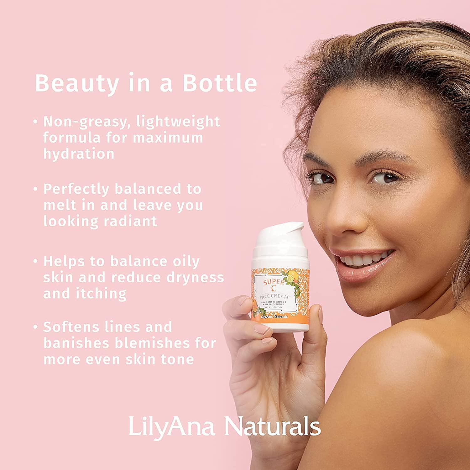 Lilyana Naturals Vitamin C Cream - 48 g