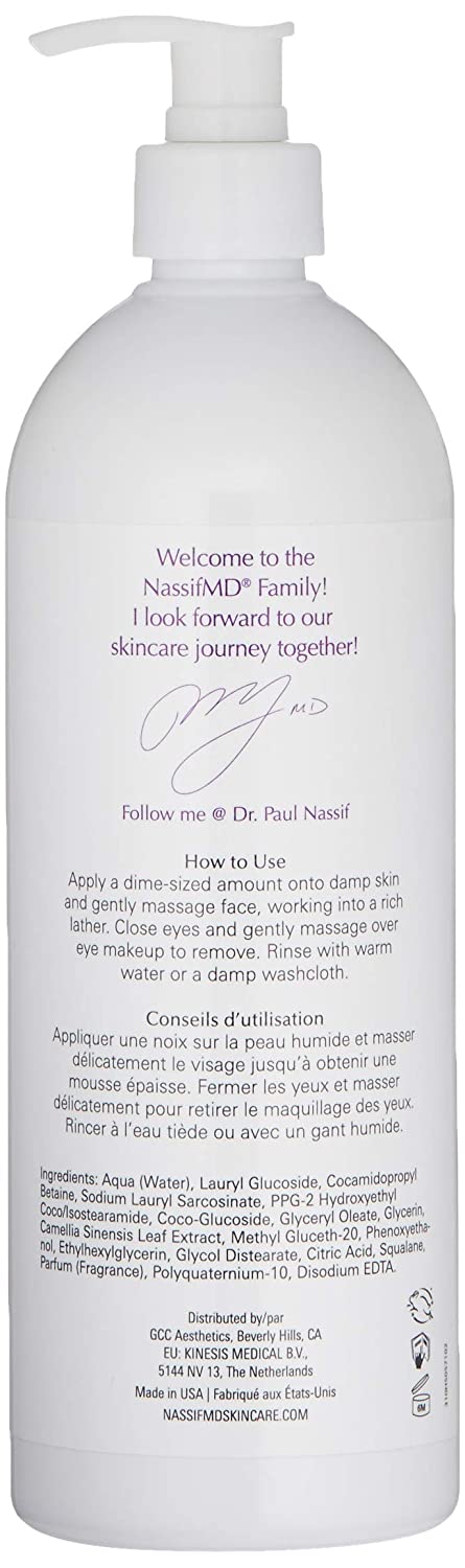 NassifMD Pure Hydration Facial Cleanser - 720 ml