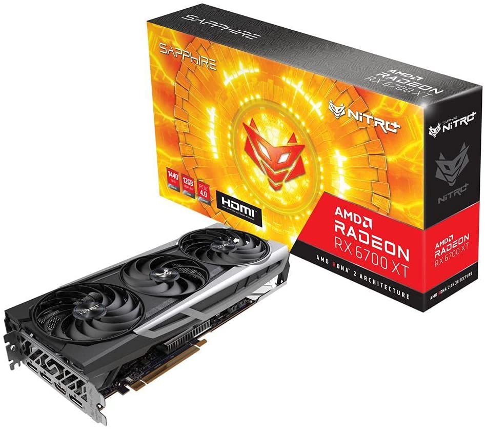 Sapphire VCX 11306-01-20T Nitro AMD Radeon RX 6700 XT