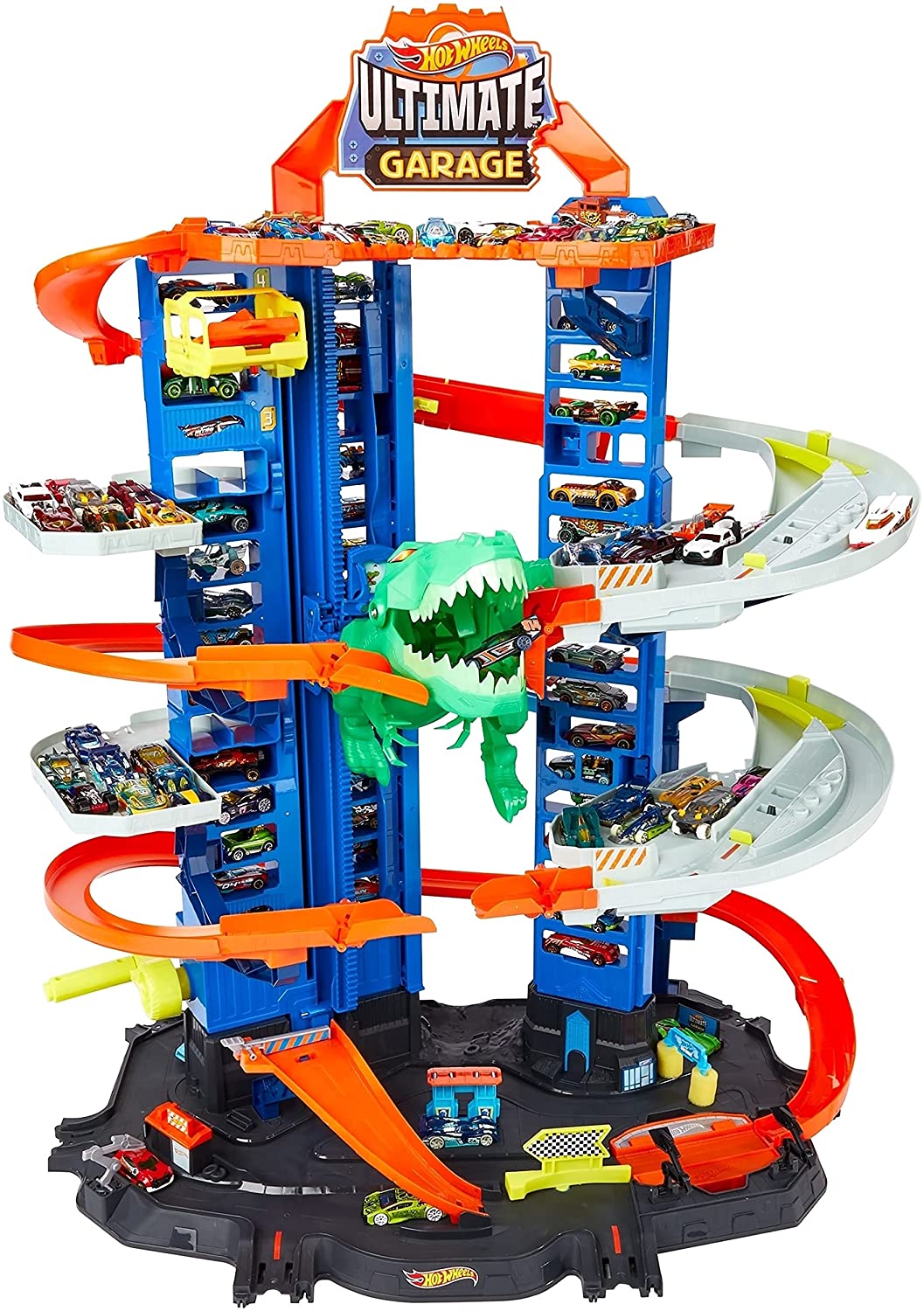 Hot Wheels City Robo T-Rex Ultimate Garage