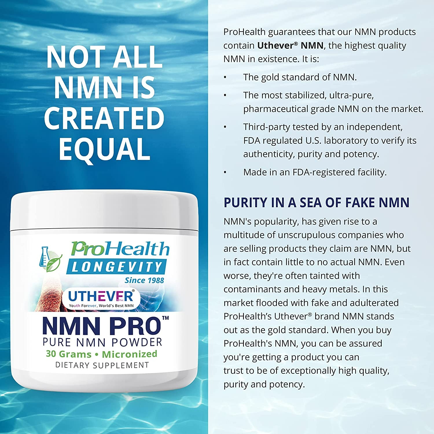 ProHealth Longevity Micronized NMN Pro Powder - 30 g