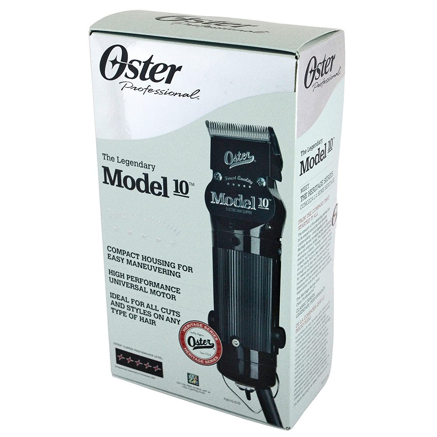 Oster Model 10 Classic Professional Barber Salon Pro Hair Grooming Clipper