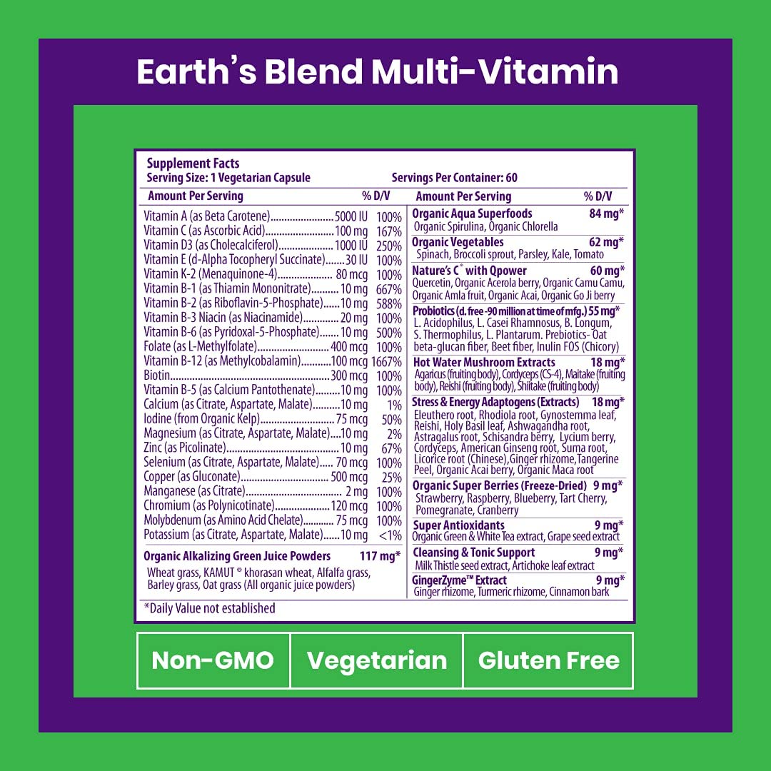 Paradise Herbs Superfood Multivitamin - 60 Tablet