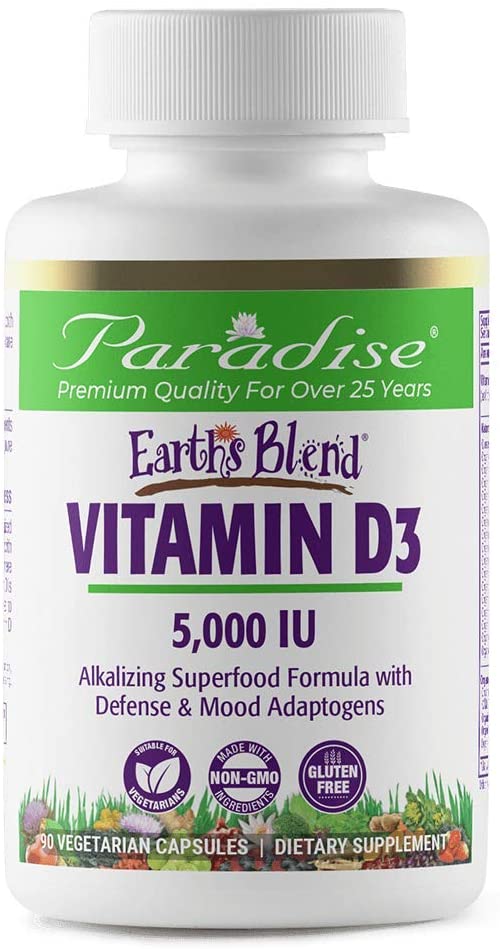 Paradise Herbs Vitamin D3 - 90 Tablet