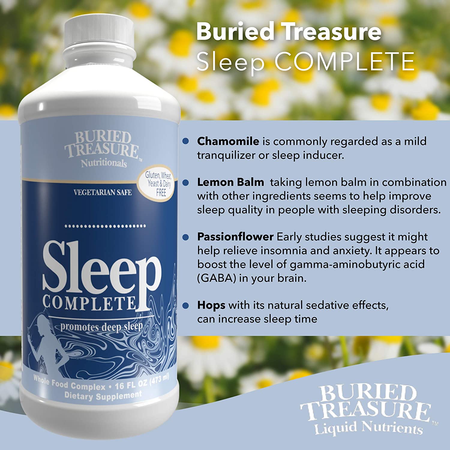 Buried Treasure Sleep Complete - 473 ml