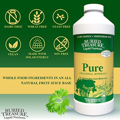 Buried Treasure Pure Colloidal Minerals - 946 ml