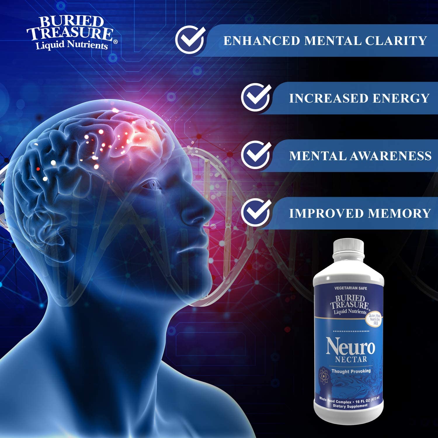 Buried Treasure Neuro Nectar - 473 ml