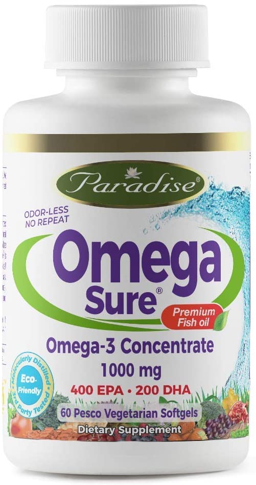 Paradise Herbs Omega Sure - 60 Tablet