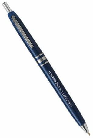 Skilcraft U.S. Government Retractable Ball Point Pen - Blue