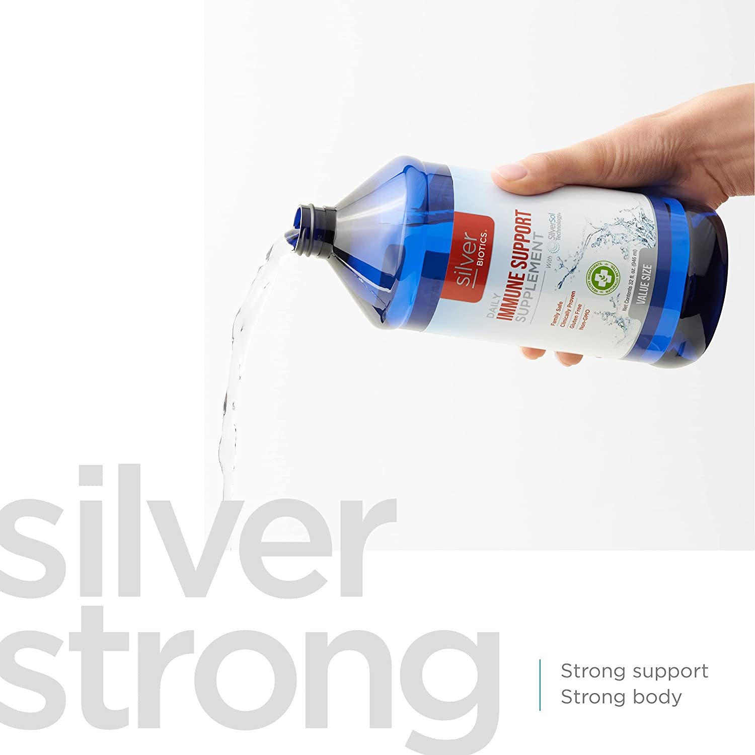 Silver Biotics Daily Immune Support - 946 ml