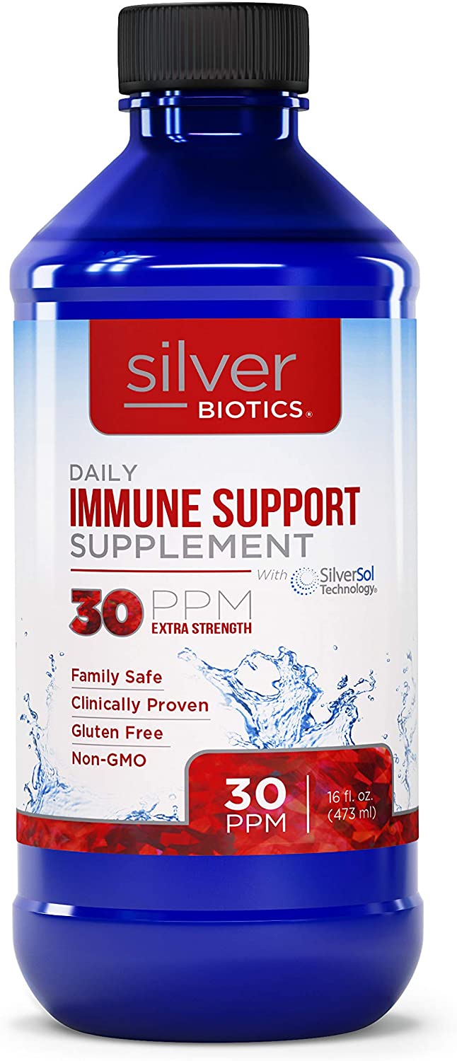 Silver Biotics mmune Support Supplement Extra Strengh - 473 ml