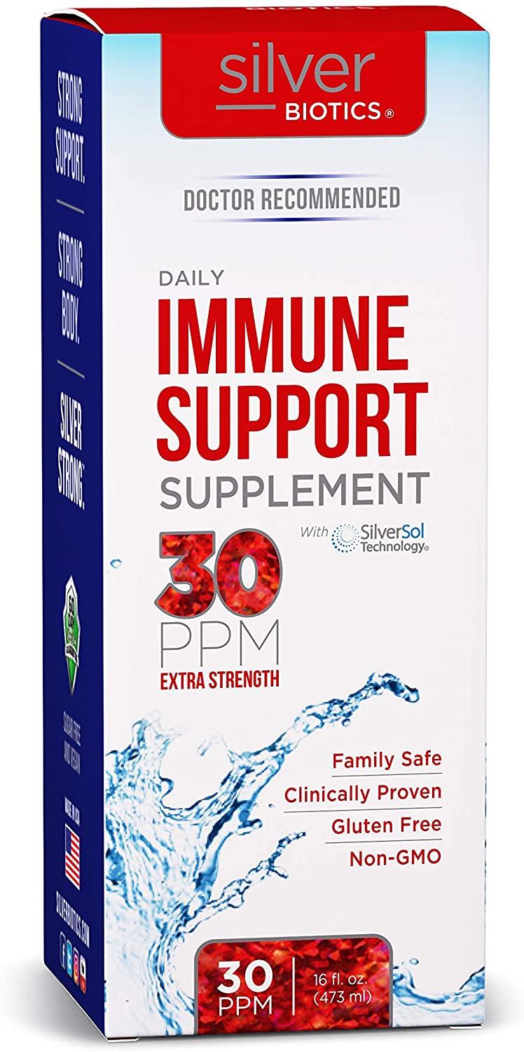 Silver Biotics mmune Support Supplement Extra Strengh - 473 ml