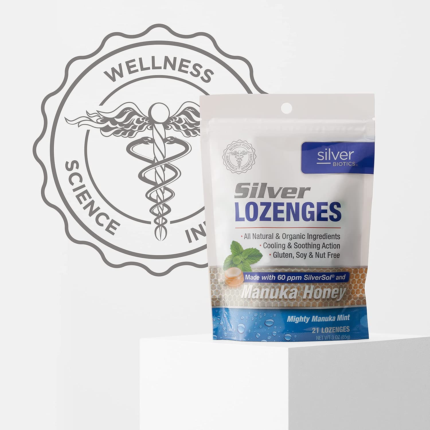 Silver Biotics Silver Lozenges - 21 Count