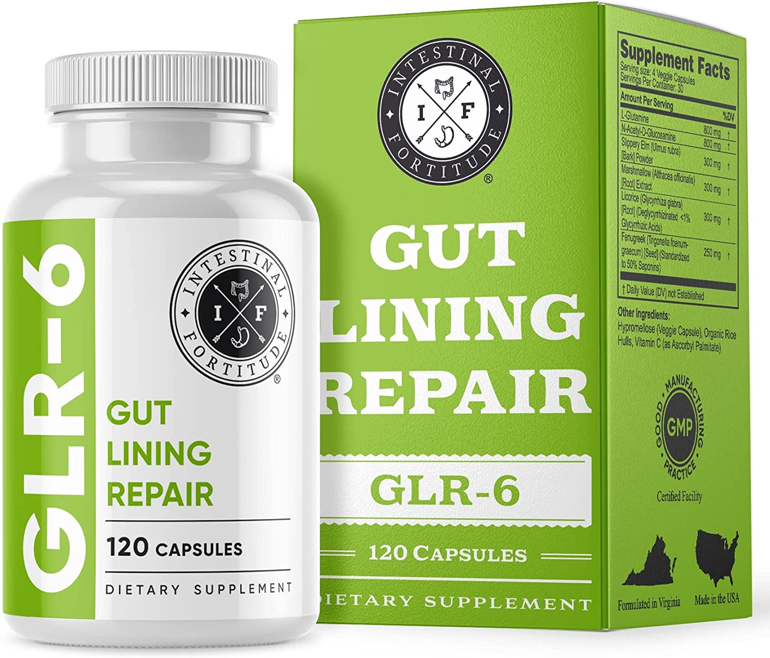 Intestinal Fortitude GLR-6 - 120 Tablet