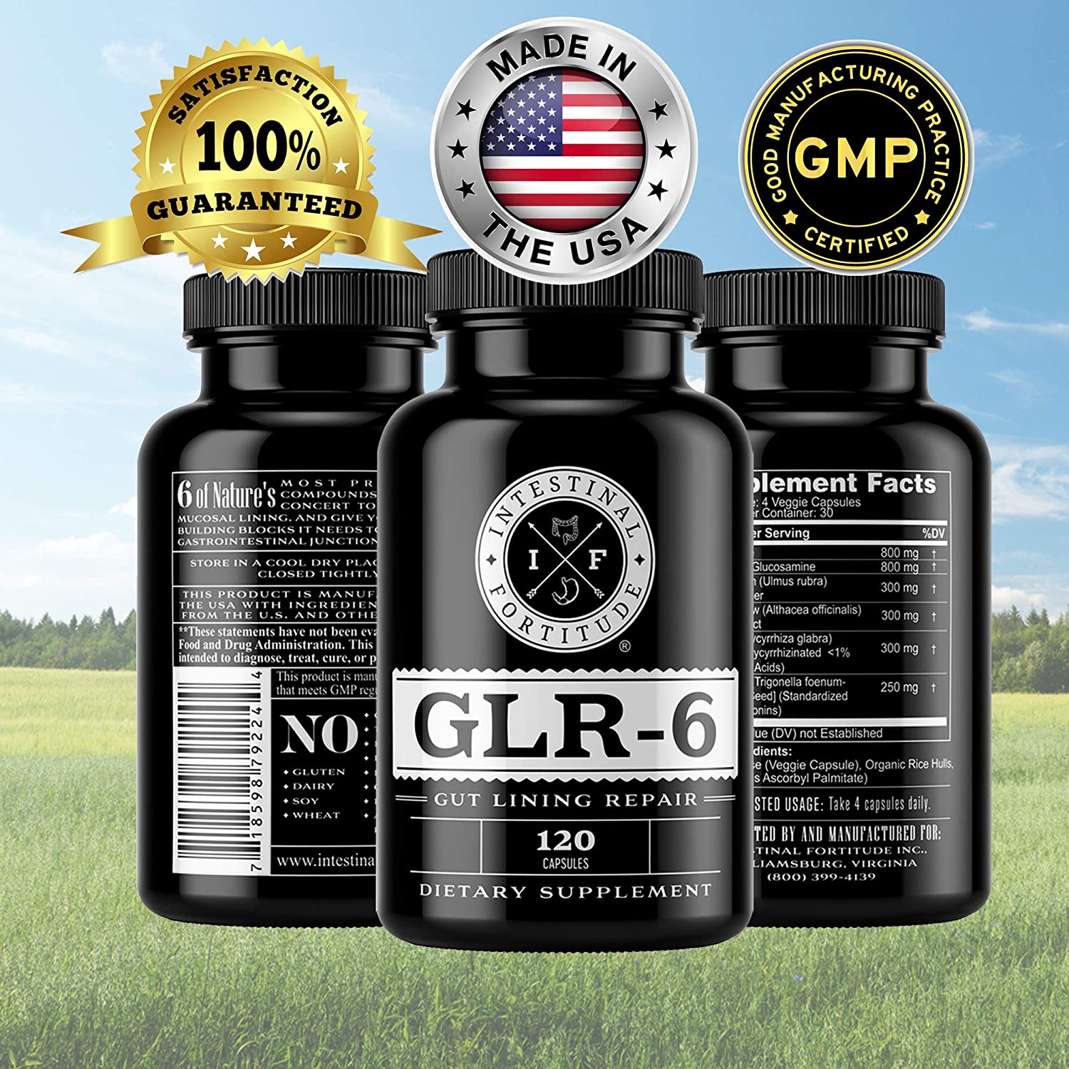 Intestinal Fortitude GLR-6 - 120 Tablet