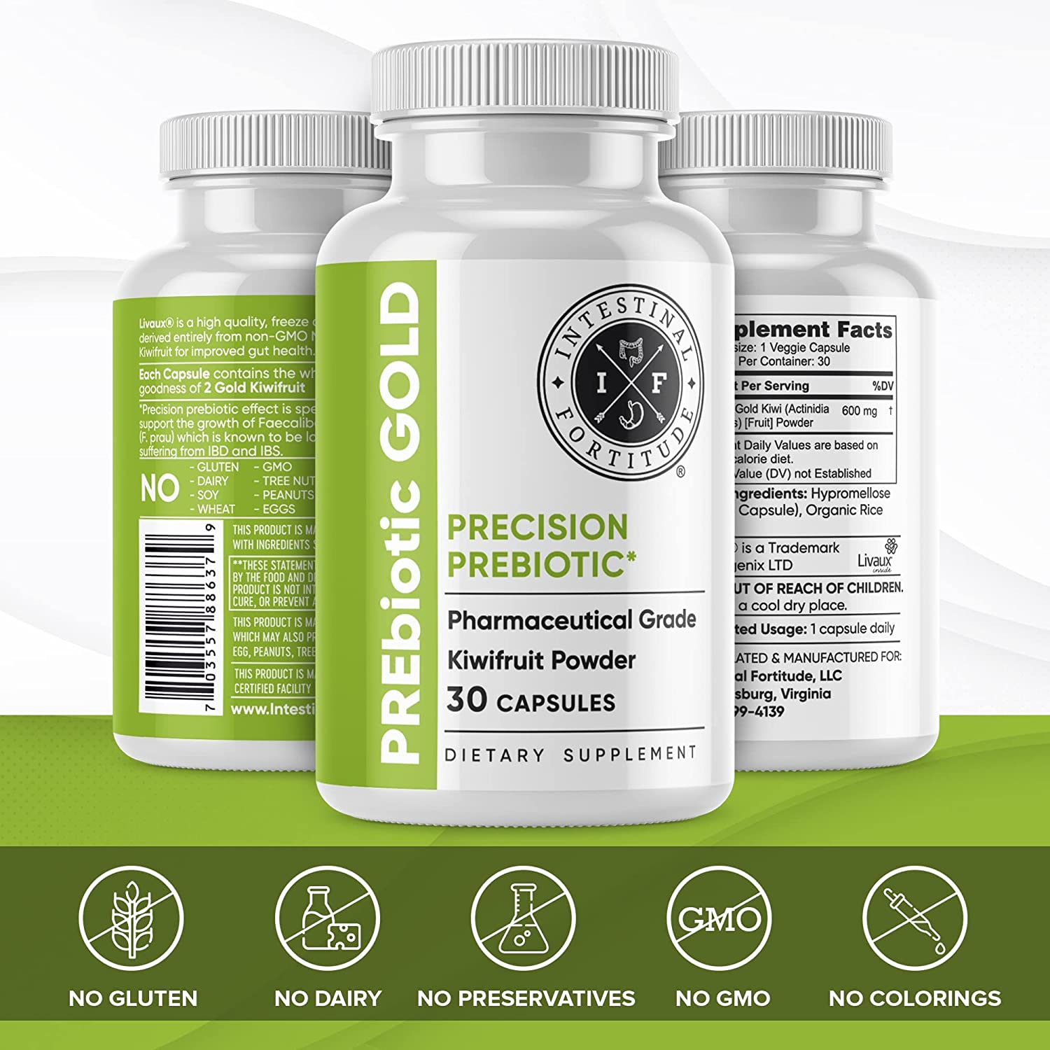 Intestinal Fortitude Precision Prebiotic - 30 Tablet