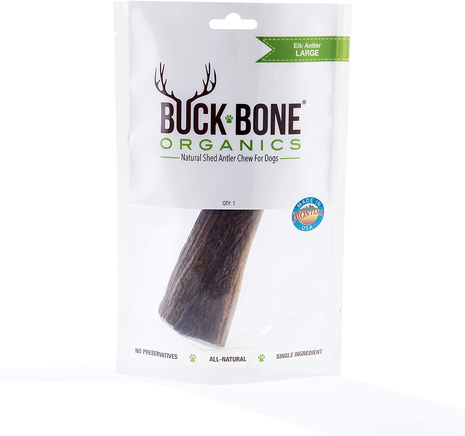 Buck Bone Organics Elk Antlers for Dogs