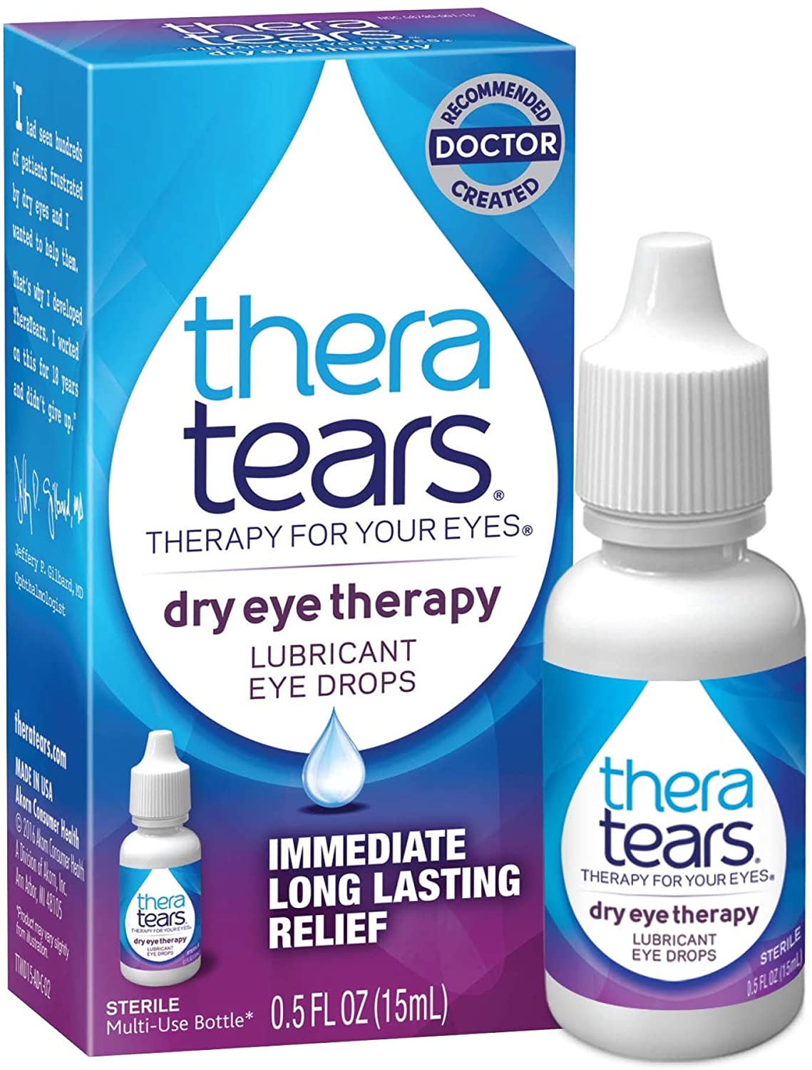 TheraTears Eye Drops - 15 ml