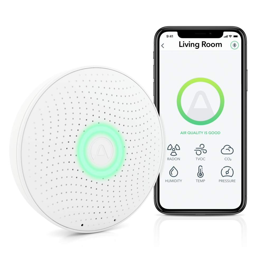 Airthings 2930 Wave Plus Radon & Air Quality Monitor