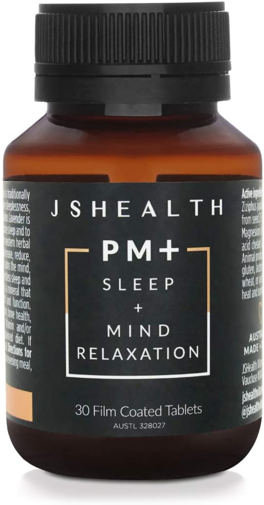 Jshealth PM+ Sleep and Mind Relaxation Tablet - 60 Count