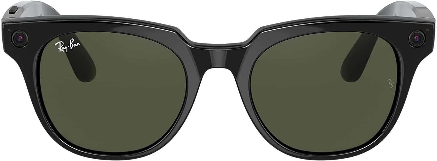 Ray-Ban Meteor Shiny Black Green