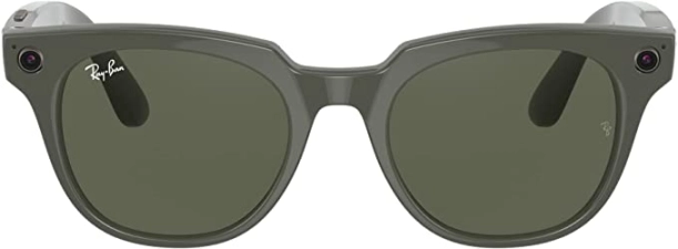 Ray-Ban Meteor Shiny Olive Transitions G-15 Green