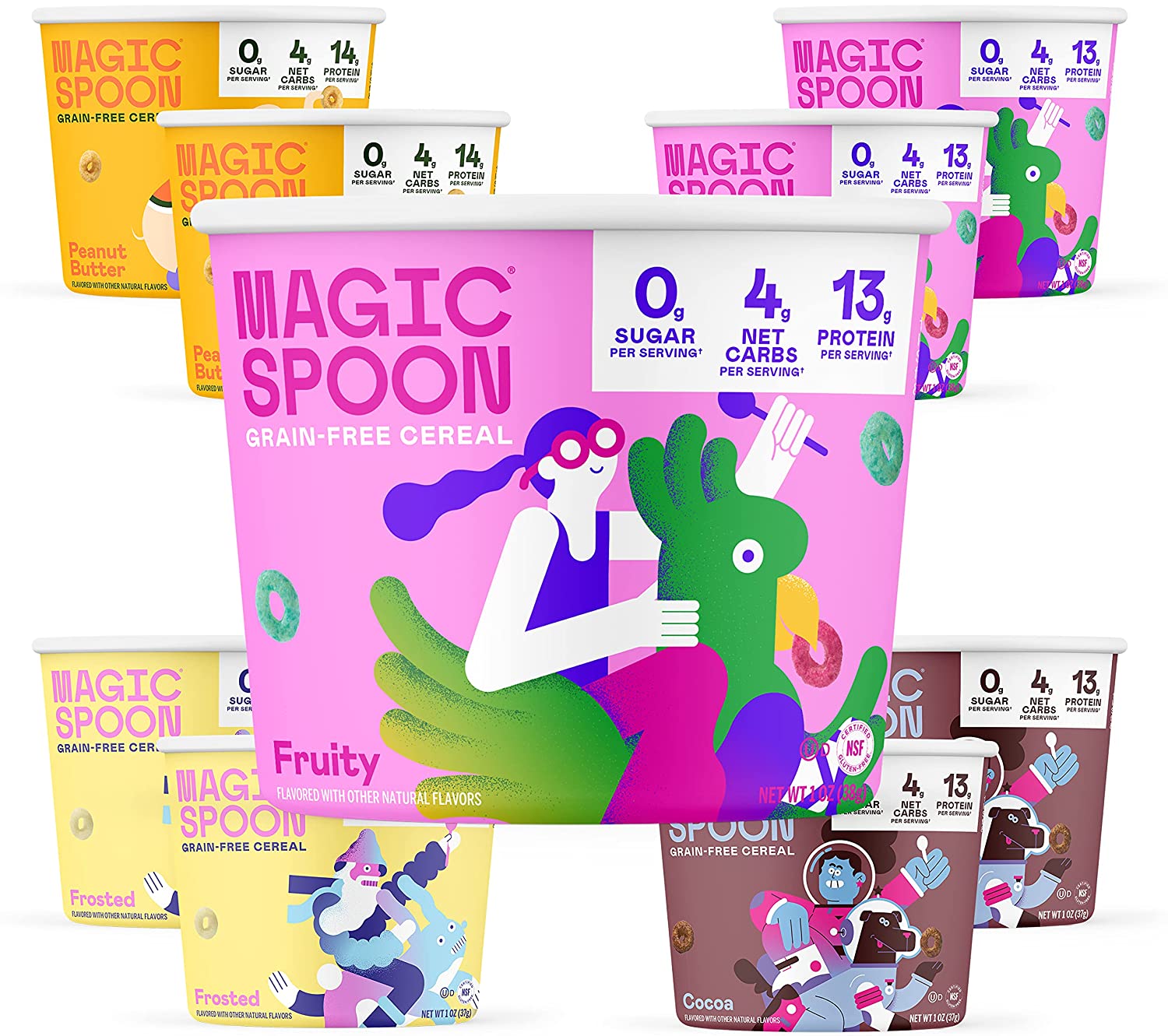 Magic Spoon Grain Free Cereal - 8 Pack