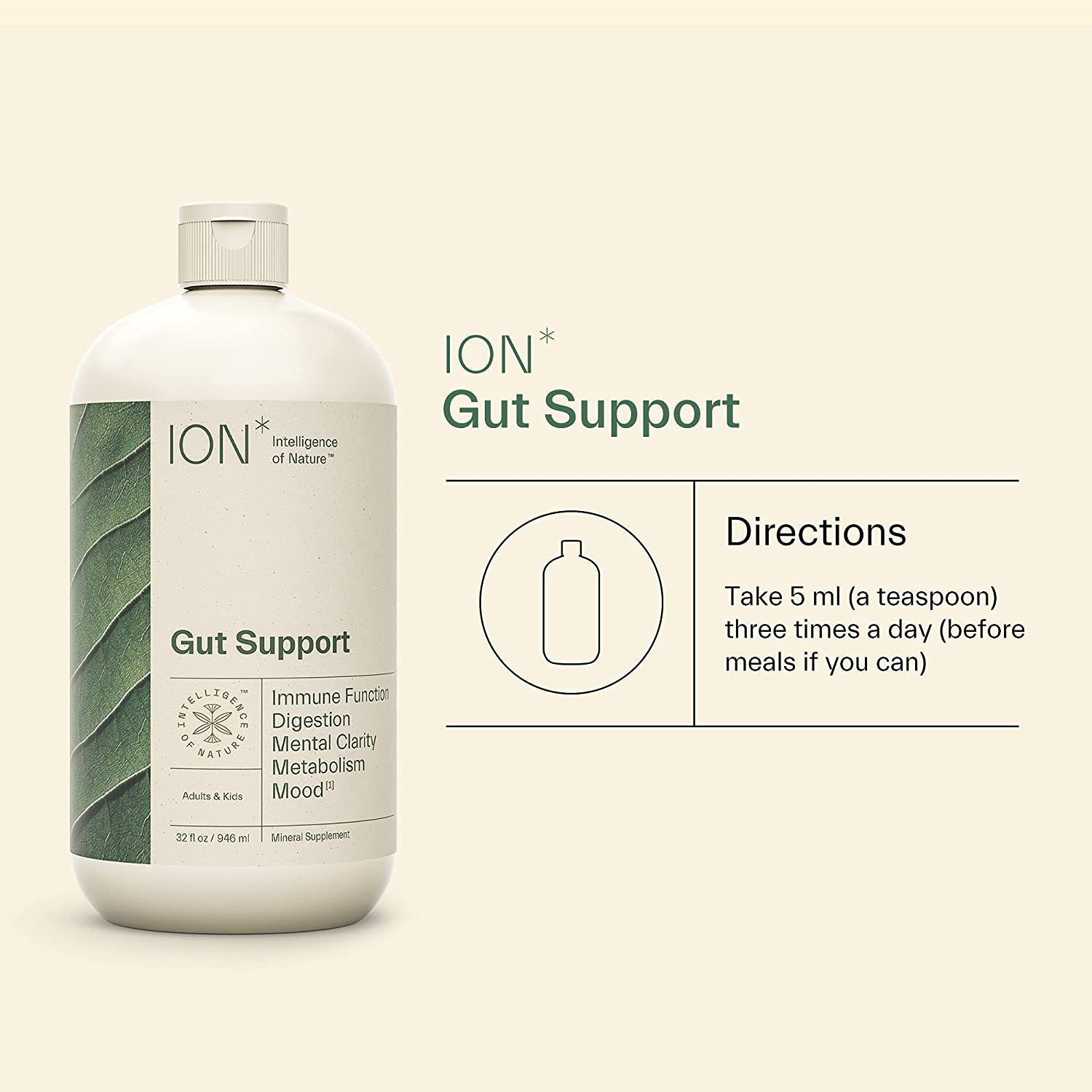 ION Intelligence of Nature Gut Support - 946 ml