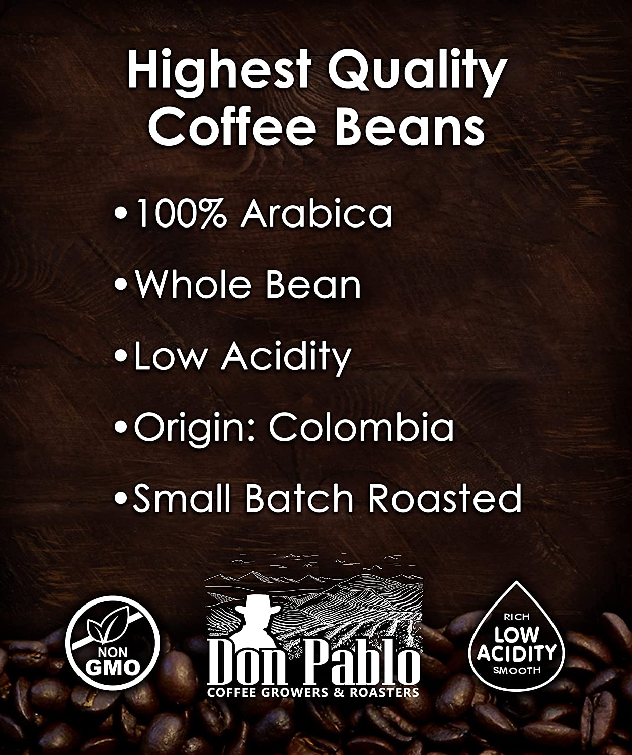 Don Pablo Coffee Colombian Supremo - 907 g