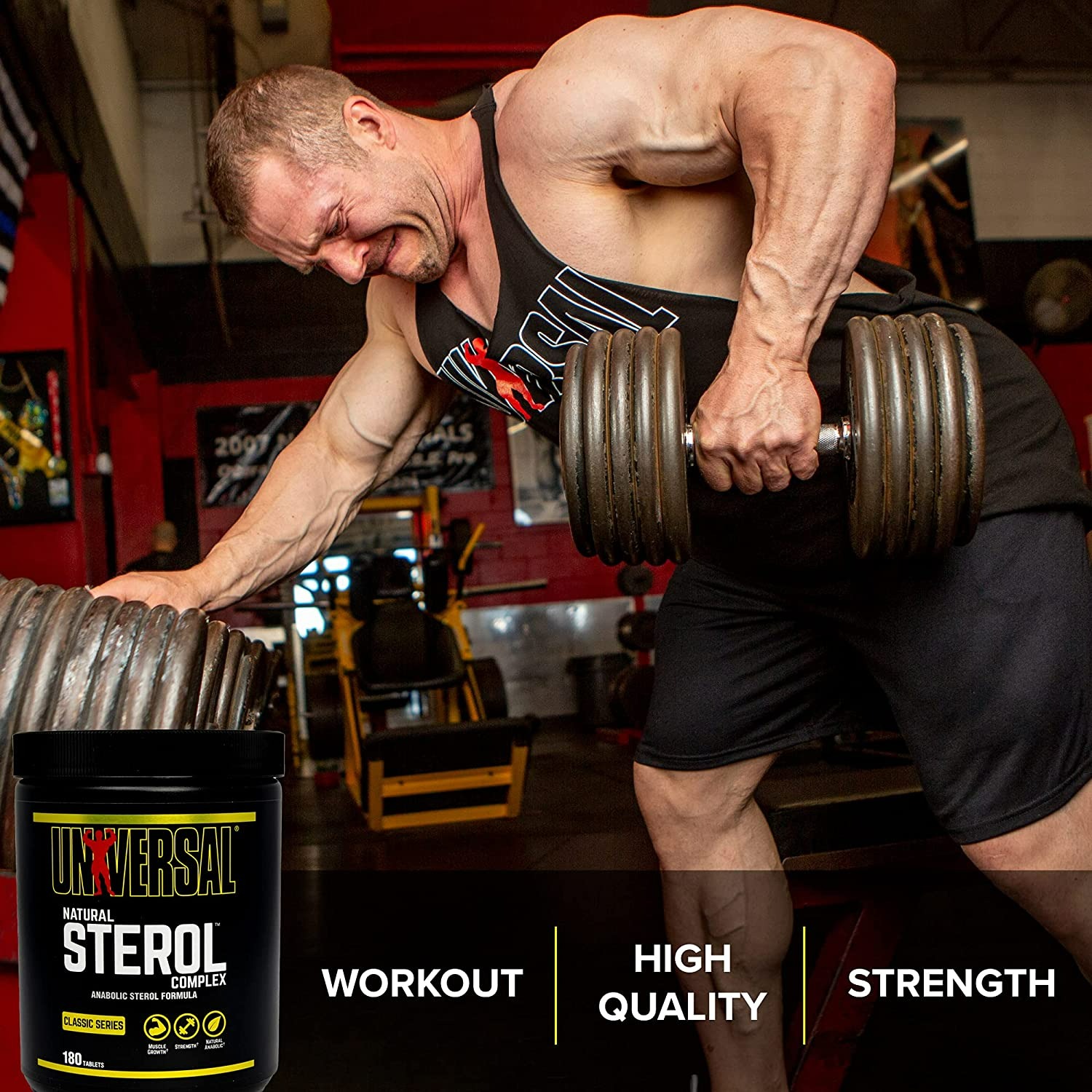 Universal Nutrition Natural Sterol Complex - 180 Tablet