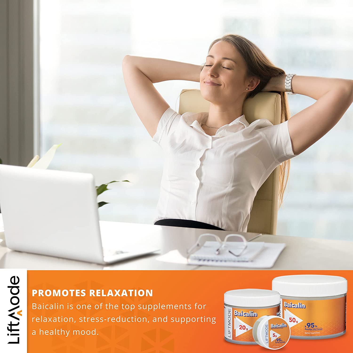 Liftmode Baicalin Powder - 5 g