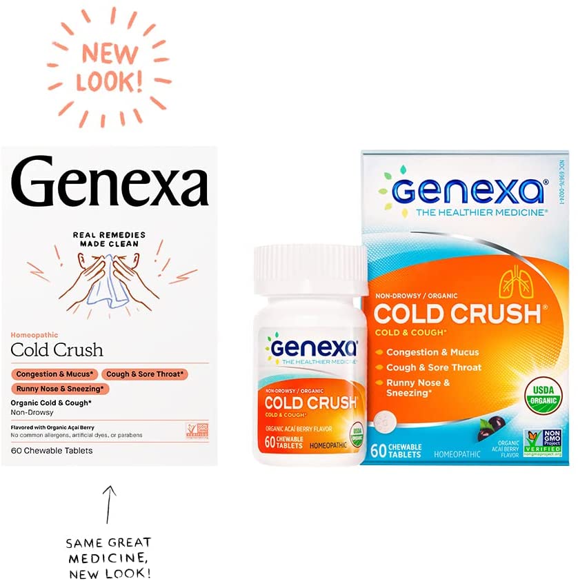 Genexa Cold Crush - 60 Tablets