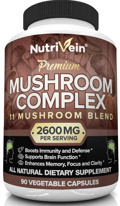 Nutrivein Mushroom Complex - 90 Capsul