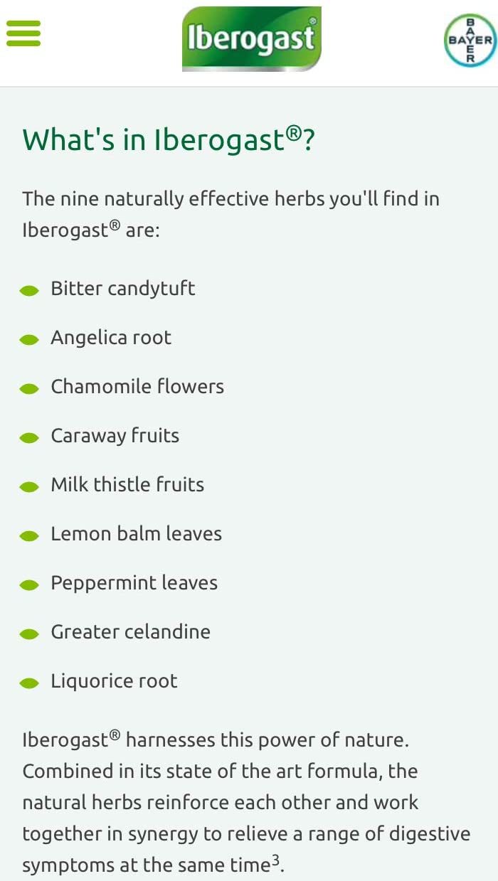 İberogast Herb Treatment Solution - 100 ml