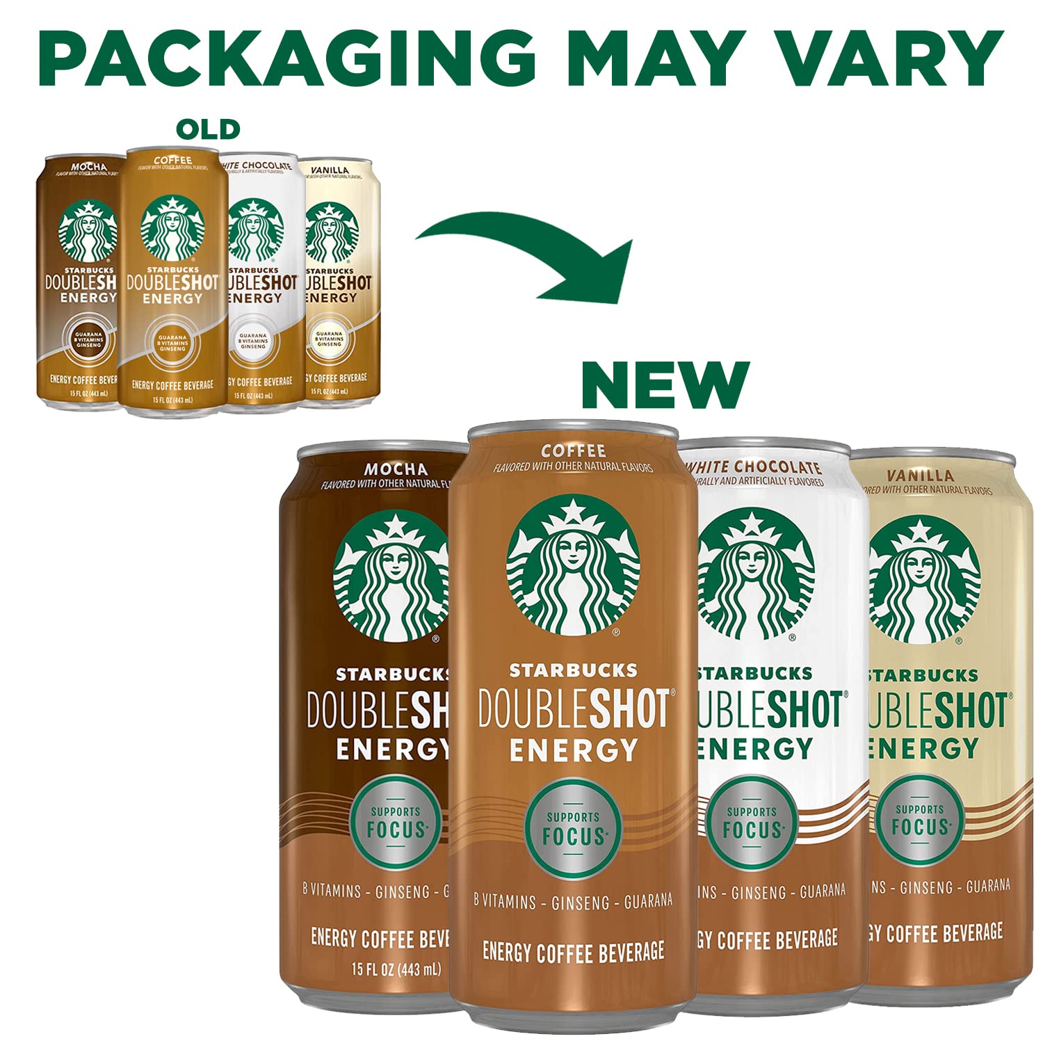 Starbucks Doubleshot Energy 15 oz - 12 Pack