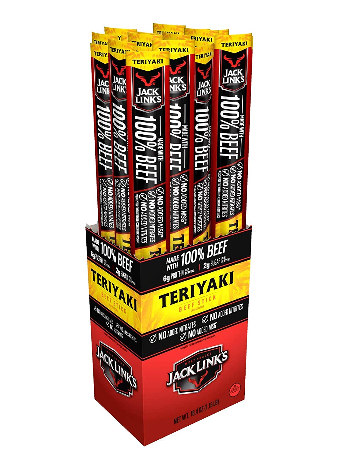 Jack Links Beef Sticks - 20 Count