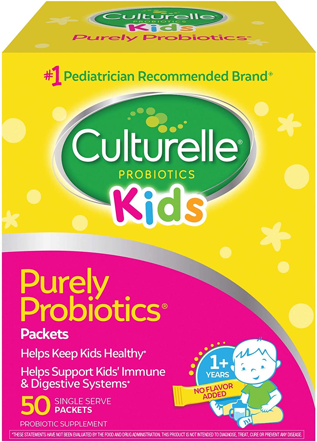 Culturelle Kids Purely Probiotics - 50 Count