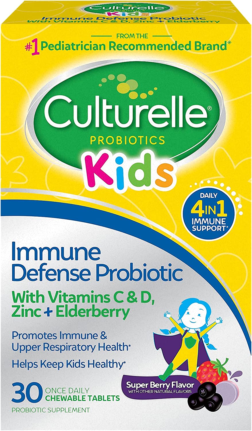 Culturelle Kids Immune Defense Probiotic - 30 Count