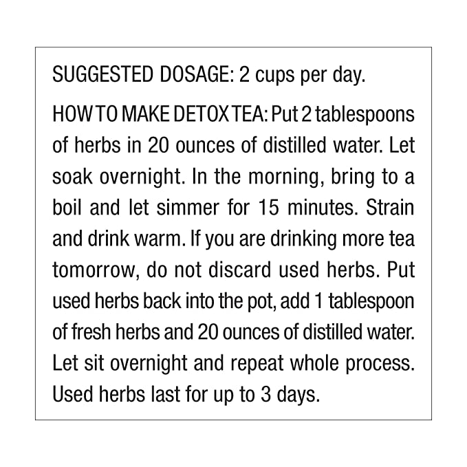 Dr. Schulze’s Detox Tea - 168 g