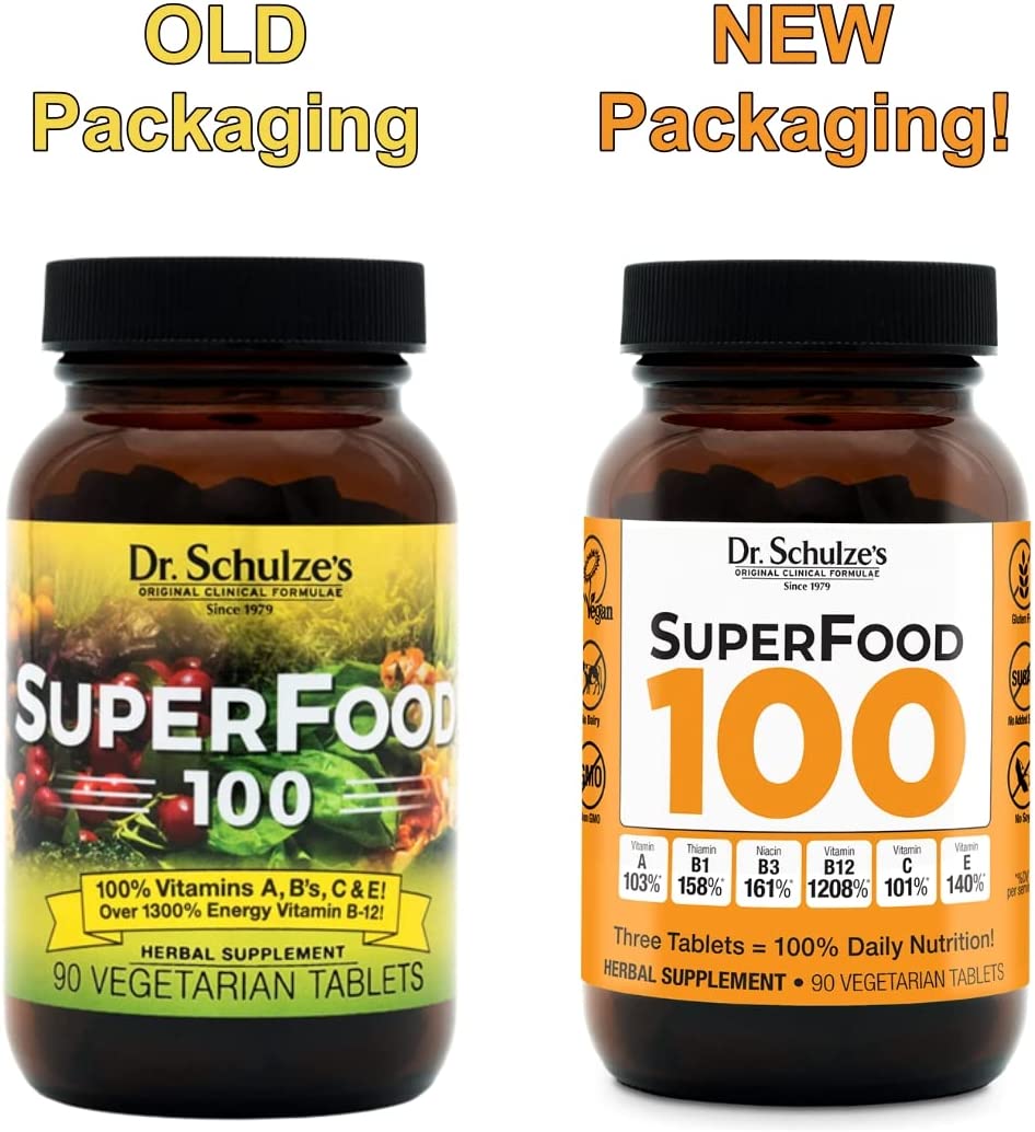 Dr. Schulze’s SuperFood 100 - 90 Tablet