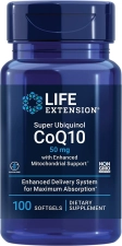 LIFE EXTENSION SUPER UBIQUINOL COQ10 - 100 TABLET