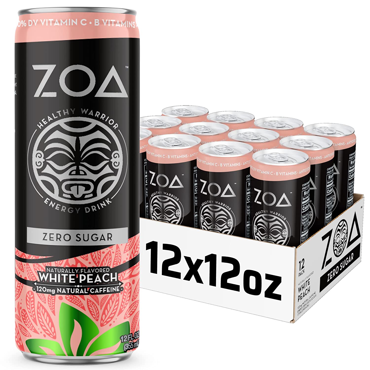 Zoa Sugar Free Energy Drink Bundle - 60 Pack