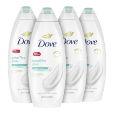 DOVE HYPOALLERGENIC BODY WASH 4 PACK - 650 ML