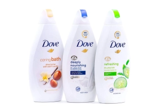 DOVE BODY WASH VARIETY 3 PACK SHEA BUTTER - 500 ML