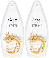 DOVE NOURISHING SECRETS INDULGING RITUAL BODY WASH 2 PACK - 500 ML