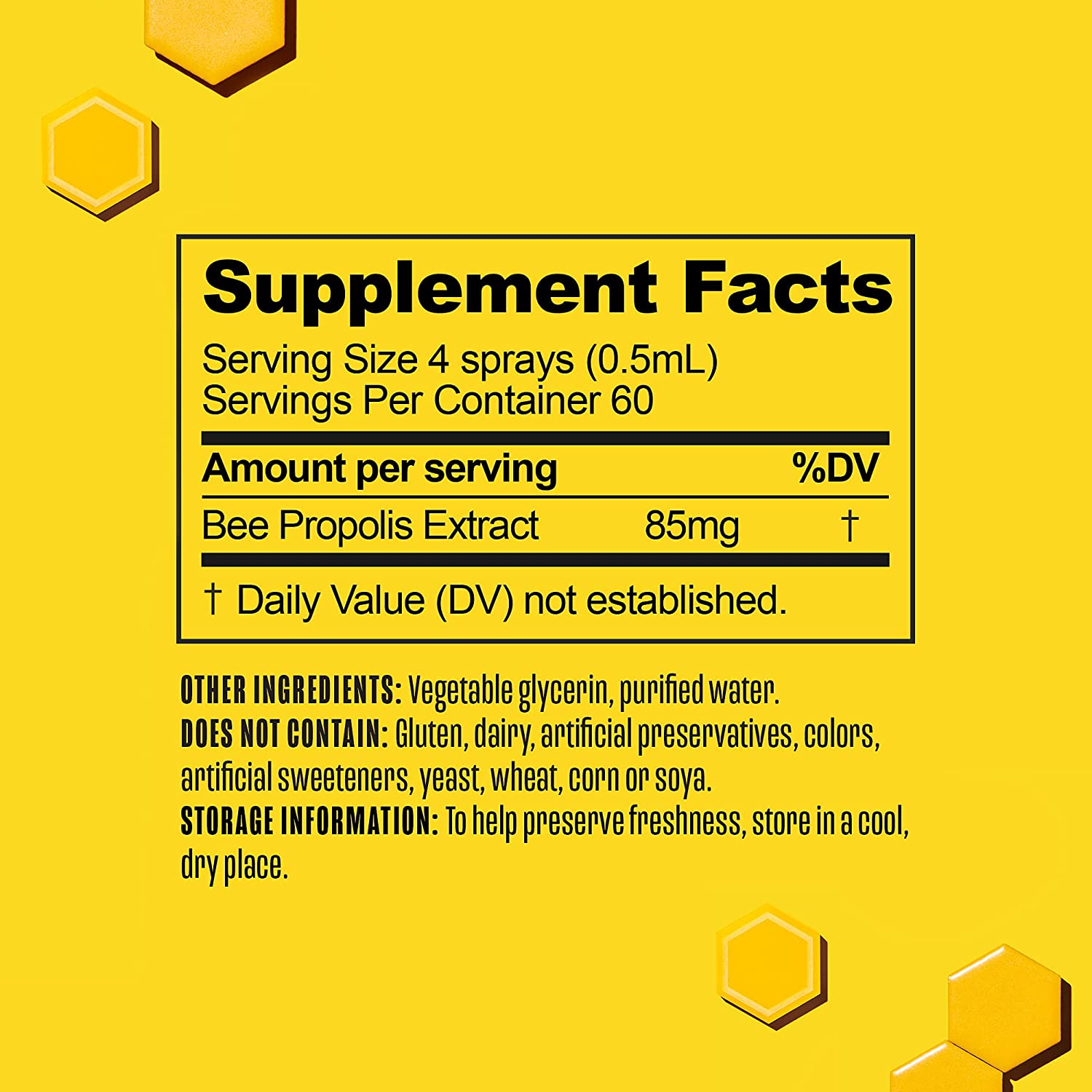 Beekeeper's Naturals Propolis Boğaz Spreyi - 1.06 oz