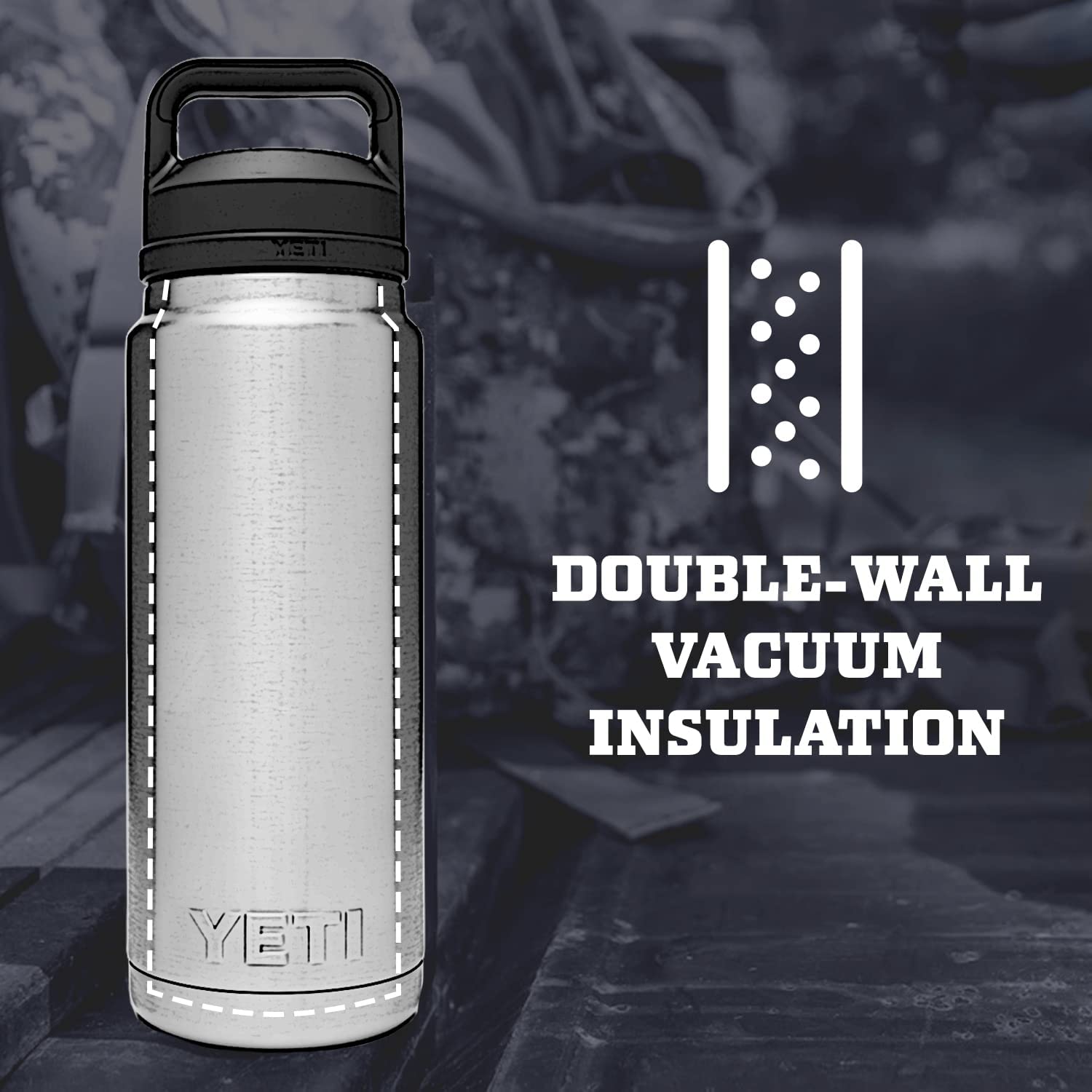 Yeti Rambler Vacuum Insulated Bottle - 26 Oz