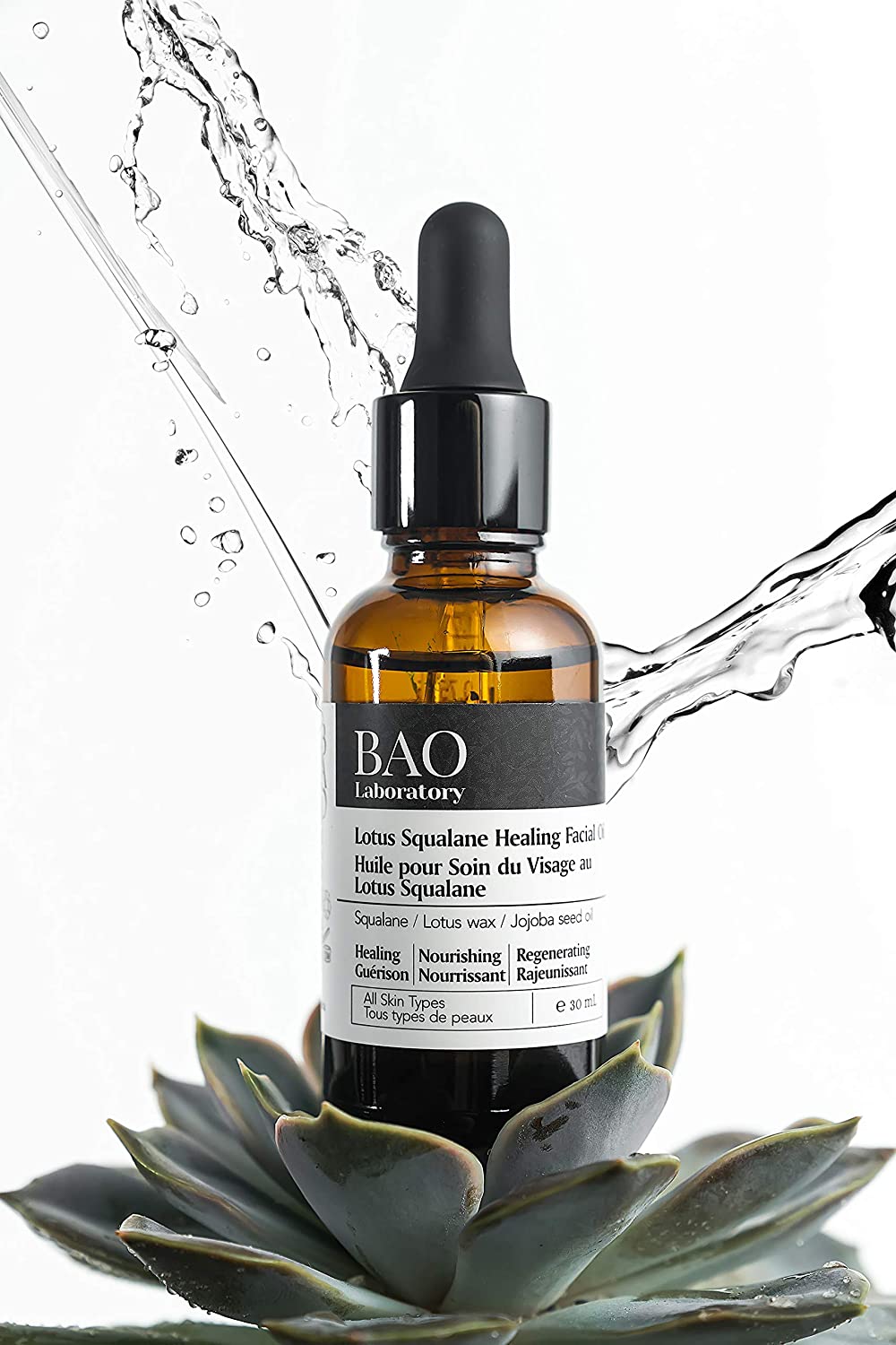 Bao Laboratory Lotus Squalane Healing Facial Oil - 30 ml