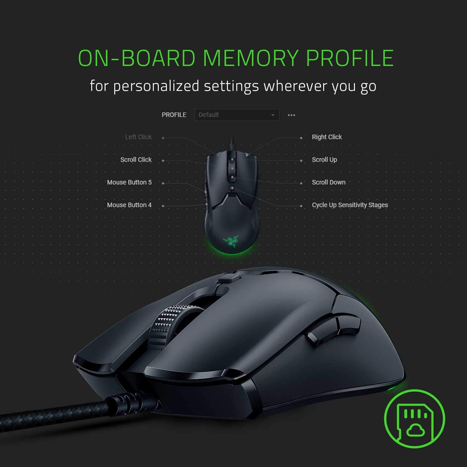 Razer Viper Mini Ultralight Gaming Mouse