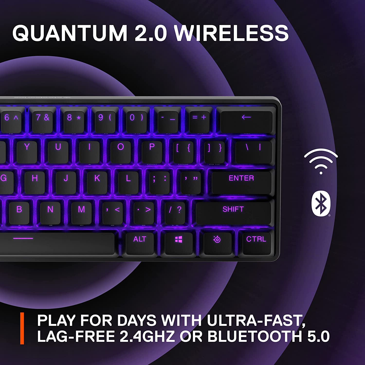 SteelSeries Apex Pro Mini Wireless Mechanical Oyuncu Klavyesi